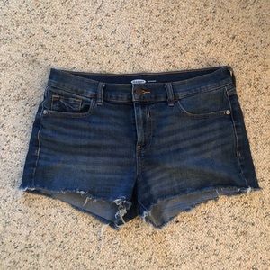 Old Navy Frayed Hem Jean Shorts